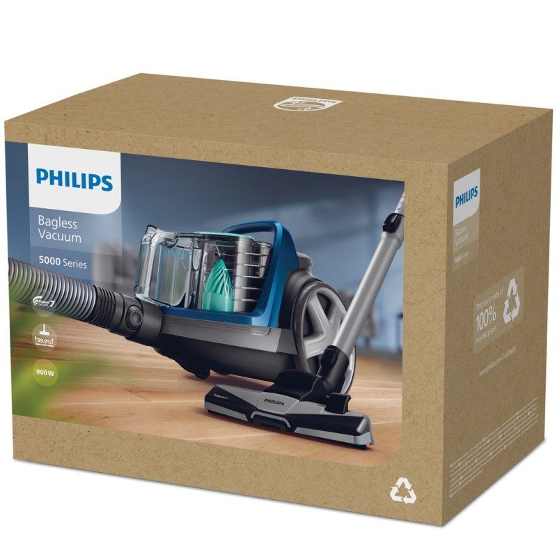 Philips 5000 series FC9550/09 vacuum 1.5 L Cylinder vacuum Dry 900 W Bagless Philips 5000 series FC9550/09 vacuum 1.5 L Cylinder vacuum Dry 900 W Bagless