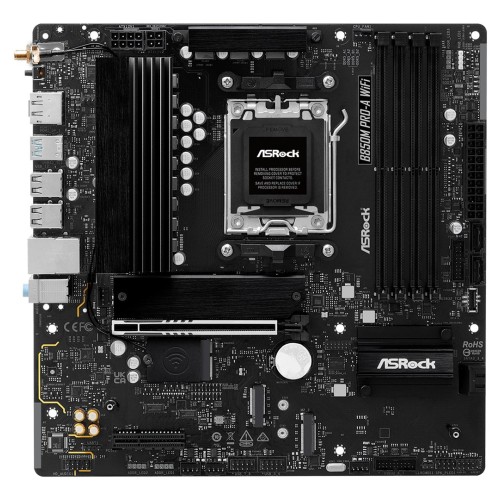 Asrock B850M Pro-A WiFi AMD B850 Socket AM5 micro ATX Asrock B850M Pro-A WiFi AMD B850 Socket AM5 micro ATX