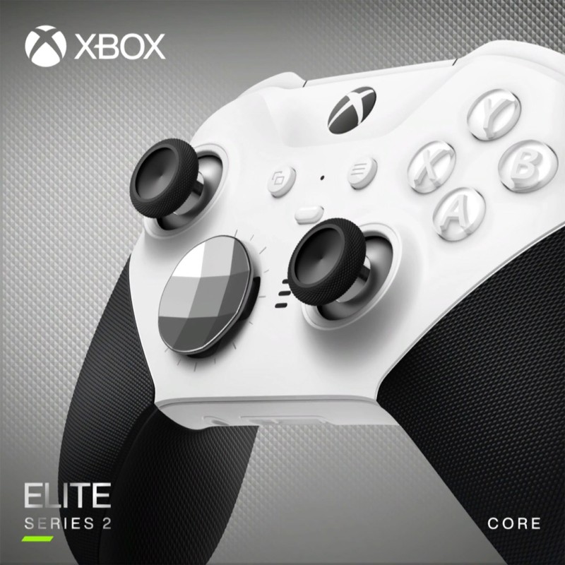 Microsoft Xbox Elite Wireless Series 2 – Core Black, White Bluetooth/USB Gamepad Analogue / Digital PC, Xbox One Microsoft Xbox Elite Wireless Series 2 – Core Black, White Bluetooth/USB Gamepad Analogue / Digital PC, Xbox One