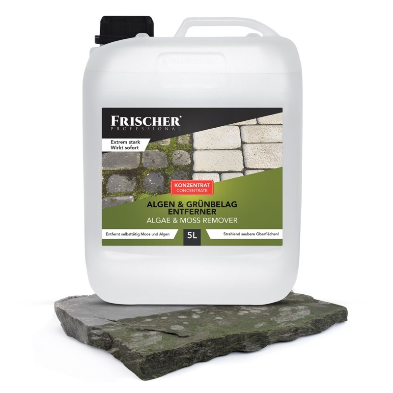 Moss, algae and green growth remover Frischer 5l Moss, algae and green growth remover Frischer 5l