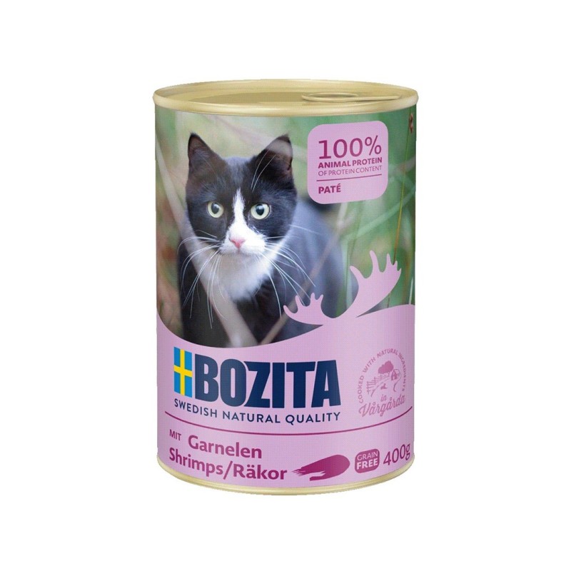 BOZITA Shrimp Pate - wet cat food - 400g