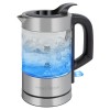 ProfiCook PC-WKS 1228 G electric kettle 0.5 L 1100 W Stainless steel, Transparent ProfiCook PC-WKS 1228 G electric kettle 0.5 L 1100 W Stainless steel, Transparent