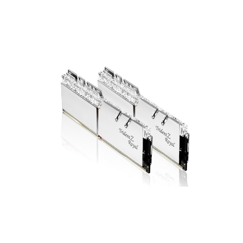 G.Skill Trident Z Royal F4-3600C16D-64GTRS memory module 64 GB 2 x 32 GB DDR4 3600 MHz G.Skill Trident Z Royal F4-3600C16D-64GTRS memory module 64 GB 2 x 32 GB DDR4 3600 MHz