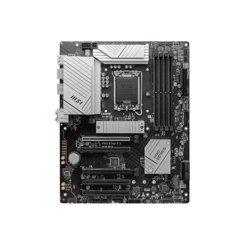 MSI PRO B760-P II motherboard Intel B760 LGA 1700 ATX MSI PRO B760-P II motherboard Intel B760 LGA 1700 ATX