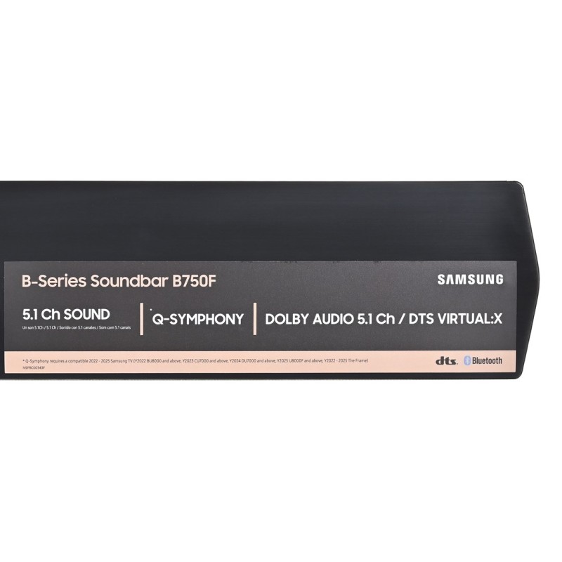 Samsung B750F B-Series 5.1ch Soundbar with Subwoofer (2025) Samsung B750F B-Series 5.1ch Soundbar with Subwoofer (2025)