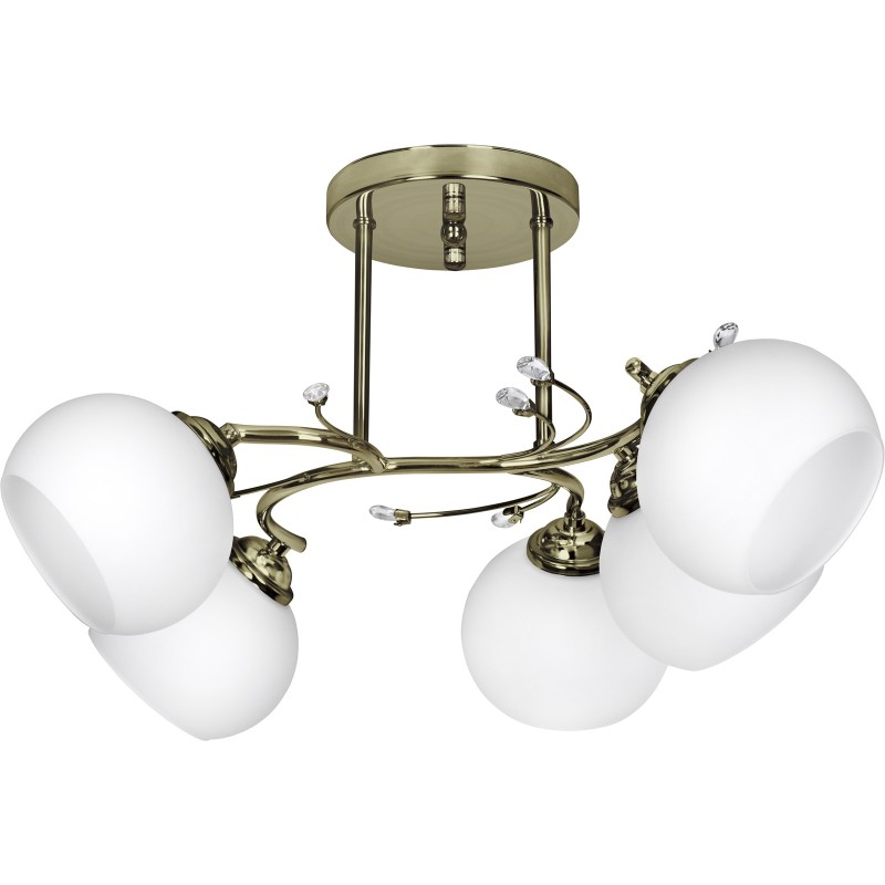 Classic ceiling chandelier pendant lamp Activejet IRMA Patina 5xE27 for living room Classic ceiling chandelier pendant lamp Activejet IRMA Patina 5xE27 for living room