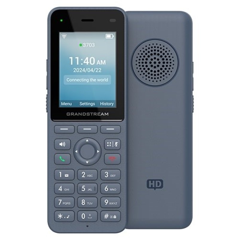Grandstream Networks WP8256 IP phone Anthracite 3 lines LCD Wi-Fi