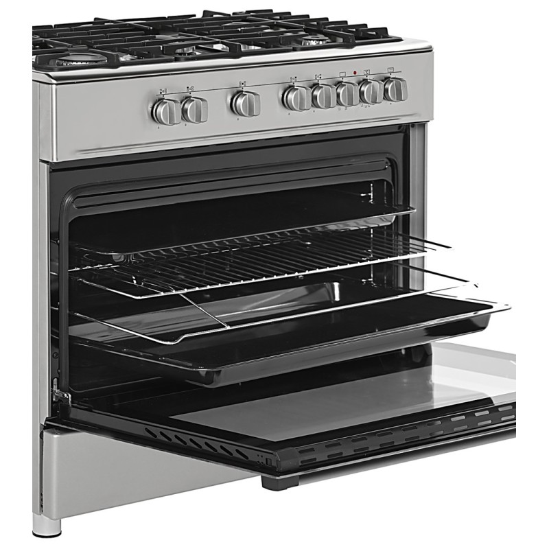 Ravanson KWGE-K90A Cheff (inox) gas and electric cooker Ravanson KWGE-K90A Cheff (inox) gas and electric cooker