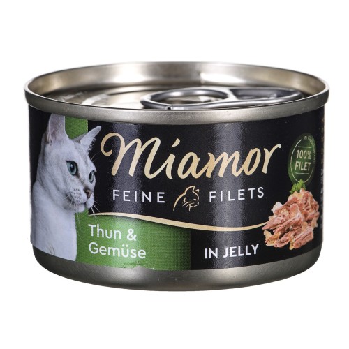 Miamor cats moist food Tuna with vegetables 100 g