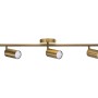 Activejet SPECTRA triple gold ceiling wall lamp strip spotlight GU10 for living room