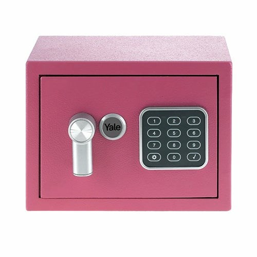 Yale YSV/170/DB2/P Freestanding safe 3.8 l Steel Pink Yale YSV/170/DB2/P Freestanding safe 3.8 l Steel Pink