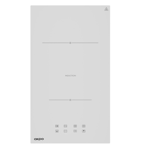 AKPO PIA 6802 WHITE induction cooktop - 2 fields AKPO PIA 6802 WHITE induction cooktop - 2 fields