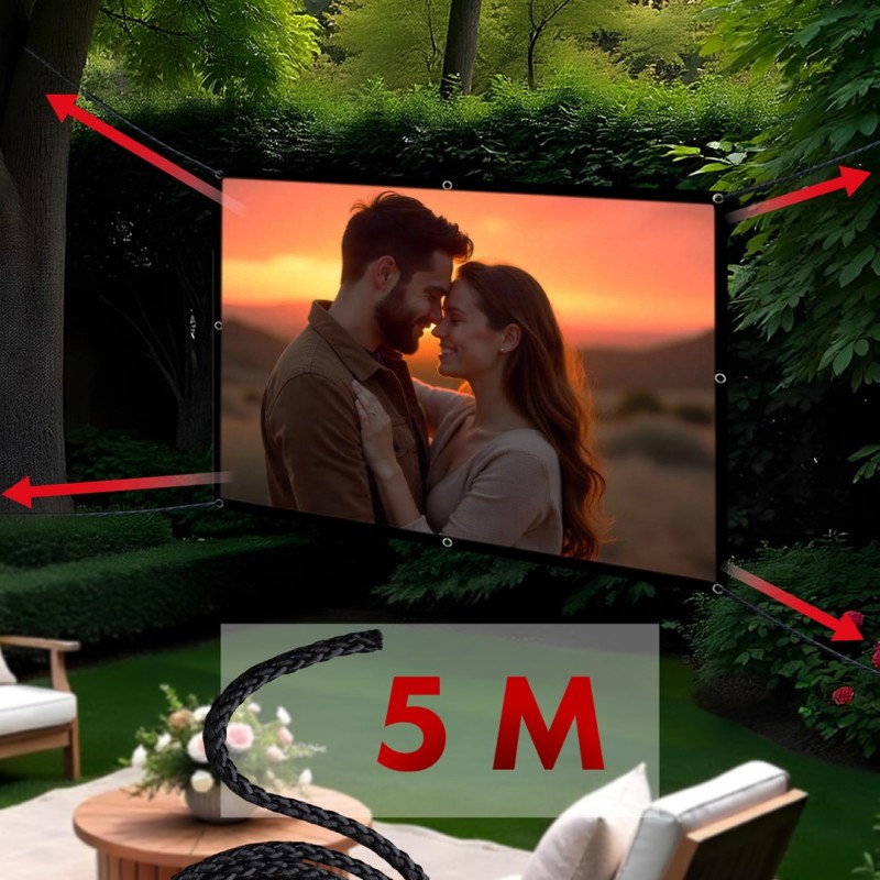 Maclean projection screen, 150