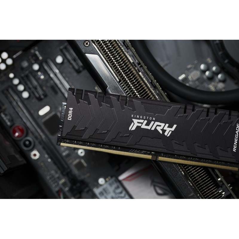Kingston Technology FURY 16GB 4266MT/s DDR4 CL19 DIMM (Kit of 2) Renegade Black