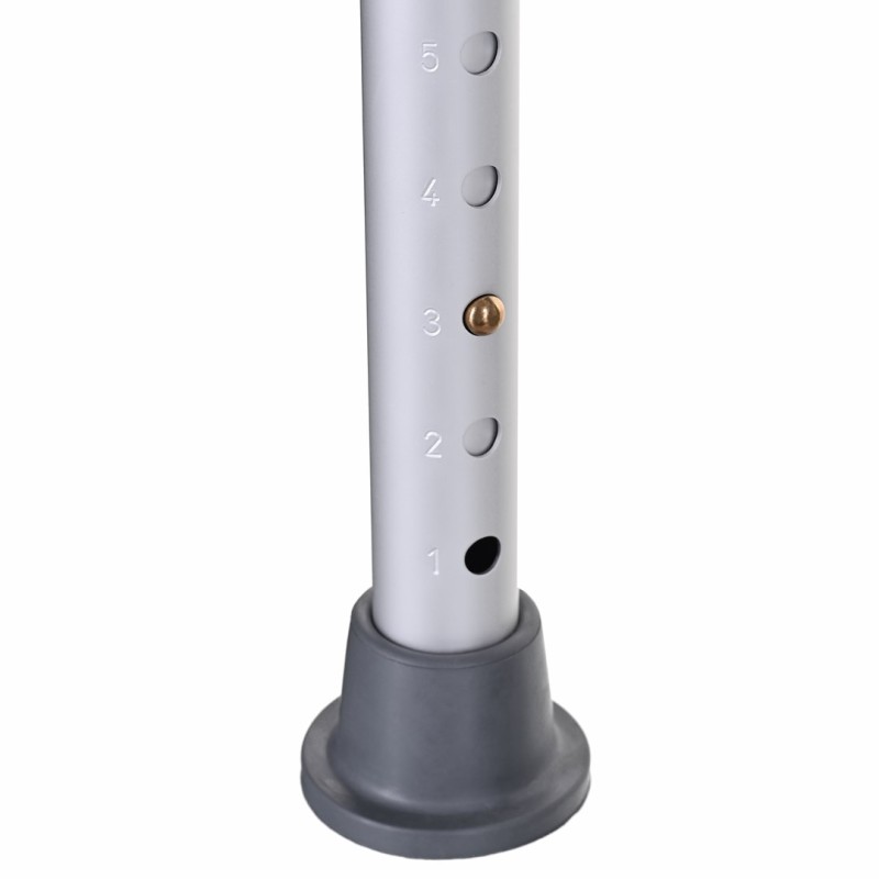 Round aluminium shower stool Round aluminium shower stool