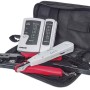 Intellinet 4-Piece Network Tool Kit, 4 Tool Network Kit Composed of LAN Tester, LSA punch down tool, Crimping Tool and Cut and Stripping tool