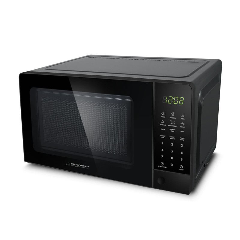 Esperanza EKO009 microwave Countertop Solo microwave 20 L 700 W Black Esperanza EKO009 microwave Countertop Solo microwave 20 L 700 W Black
