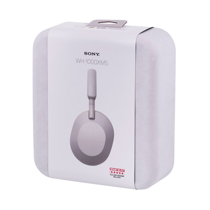 Sony WH-1000XM5 Headset Wired & Wireless Head-band Calls/Music Bluetooth Silver Sony WH-1000XM5 Headset Wired & Wireless Head-band Calls/Music Bluetooth Silver