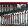 6-32 mm flat-ring spanners, 25 pieces, Yato YT-0365