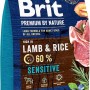 BRIT Premium by Nature Sensitive Lamb with rice - dry dog food - 3 kg