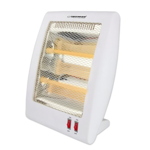 Esperanza EHH010 Electric quartz heater 400W/800W White Esperanza EHH010 Electric quartz heater 400W/800W White
