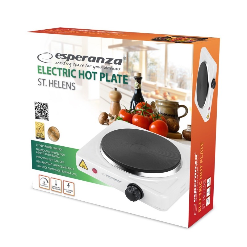Esperanza EKH013W White Electric stove Esperanza EKH013W White Electric stove