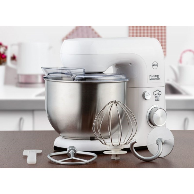 ELDOM WRK1200 planet Stand mixer 800 W White ELDOM WRK1200 planet Stand mixer 800 W White