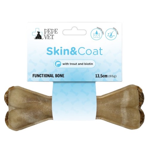PAKA ZWIERZAKA Pepe Vet Skin&Coat - dog treat - 13,5cm PAKA ZWIERZAKA Pepe Vet Skin&Coat - dog treat - 13,5cm