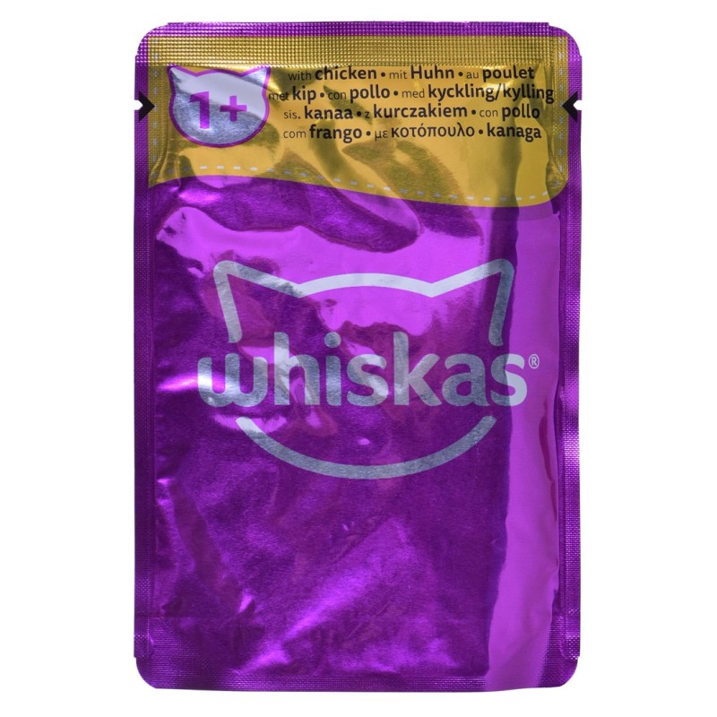 WHISKAS Classic Meals in Sauce - wet cat food - 12x85g WHISKAS Classic Meals in Sauce - wet cat food - 12x85g