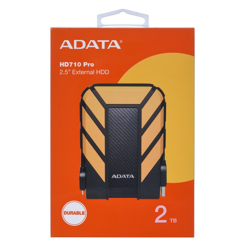 ADATA HD710 Pro external hard drive 2 TB Black, Yellow ADATA HD710 Pro external hard drive 2 TB Black, Yellow