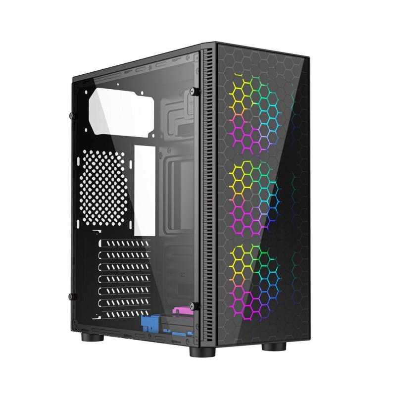 Gembird Fornax 500 Midi Tower Black Gembird Fornax 500 Midi Tower Black
