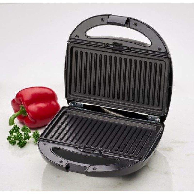 Clatronic ST/WA 3670 sandwich maker 800 W Black, Stainless steel Clatronic ST/WA 3670 sandwich maker 800 W Black, Stainless steel