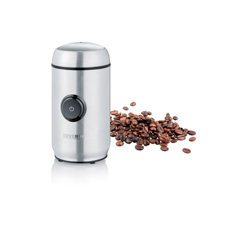 Severin KM 3879 coffee grinder 150 W Black, Stainless steel