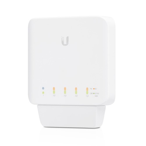 Ubiquiti UniFi USW‑FLEX Managed L2 Gigabit Ethernet (10/100/1000) Power over Ethernet (PoE) White Ubiquiti UniFi USW‑FLEX Managed L2 Gigabit Ethernet (10/100/1000) Power over Ethernet (PoE) White
