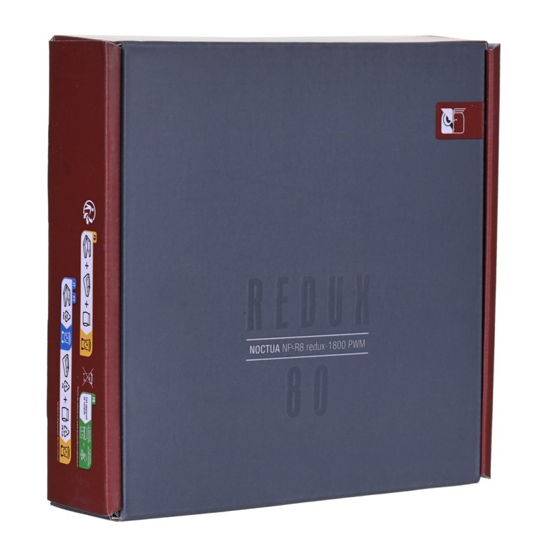 Noctua NF-R8 redux-1800 PWM Computer case Fan 8 cm Black, Grey Noctua NF-R8 redux-1800 PWM Computer case Fan 8 cm Black, Grey