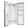 Haier SBS 90 Serie 5 HSR5918DIMP Free-standing double-sided fridge-freezer combination 511 l D Platinum, stainless steel