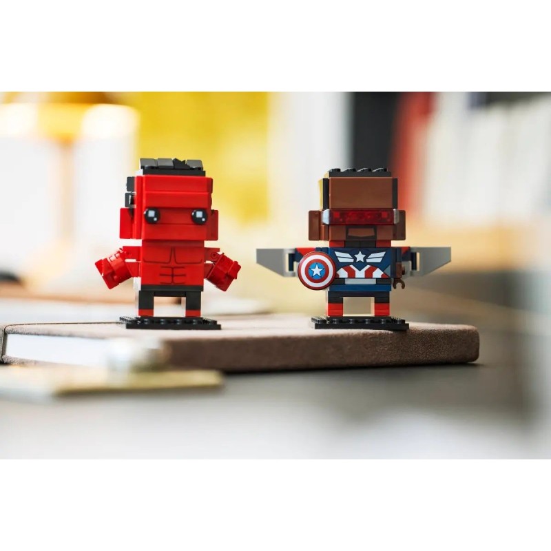 LEGO 40668 Super Heroes - Figurki Kapitana Ameryki i Czerwonego Hulka LEGO 40668 Super Heroes - Figurki Kapitana Ameryki i Czerwonego Hulka
