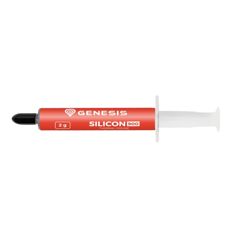 GENESIS Silicon 900 heat sink compound Thermal paste 12.8 W/m·K 2 g GENESIS Silicon 900 heat sink compound Thermal paste 12.8 W/m·K 2 g