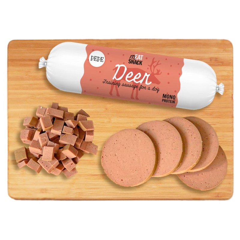 PAKA ZWIERZAKA Pepe Deer - dog treat - 200g PAKA ZWIERZAKA Pepe Deer - dog treat - 200g