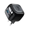 Havit UC250 A-EU - GaN travel charger with extendable cable (black) Havit UC250 A-EU - GaN travel charger with extendable cable (black)