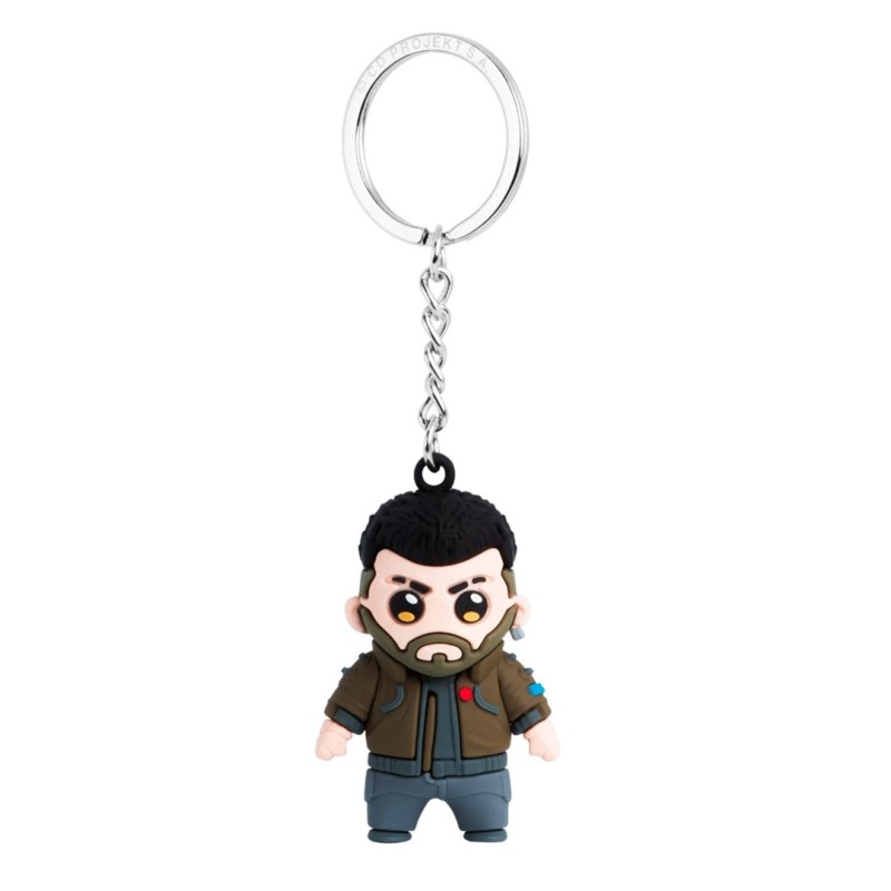 3D Keychain Good Loot Cyberpunk 2077 - V-Male 3D Keychain Good Loot Cyberpunk 2077 - V-Male