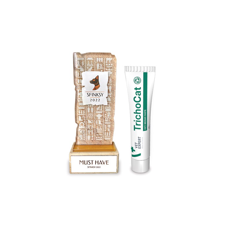 VET EXPERT TrichoCat - anti-hairball paste for cats - 120 g VET EXPERT TrichoCat - anti-hairball paste for cats - 120 g