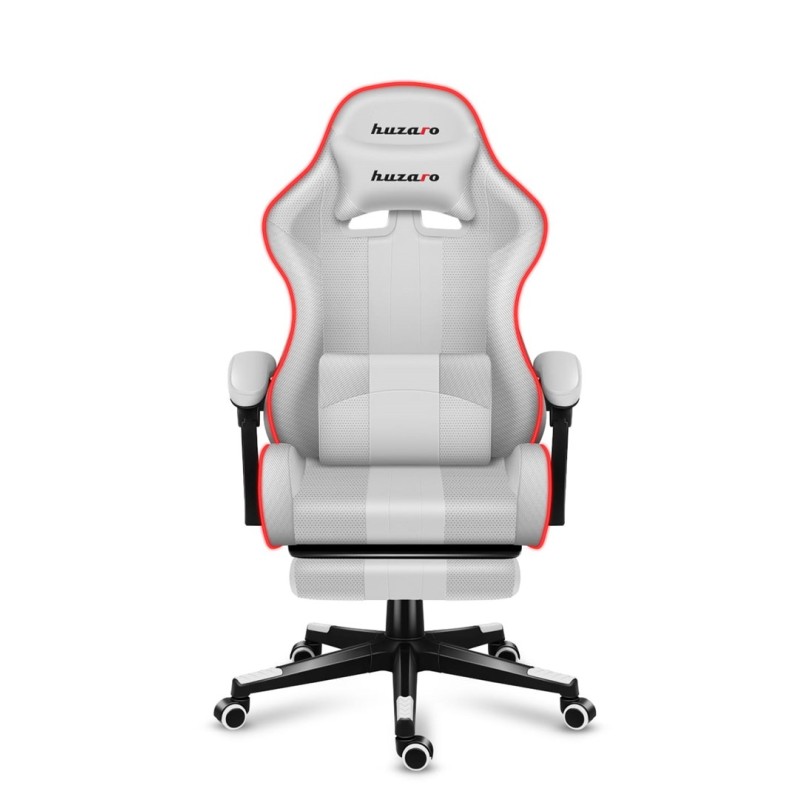 HUZARO FORCE 4.7 RGB White GAMING CHAIR HUZARO FORCE 4.7 RGB White GAMING CHAIR
