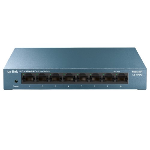 TP-Link 8-Port 10/100/1000Mbps Desktop Network Switch TP-Link 8-Port 10/100/1000Mbps Desktop Network Switch