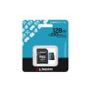 Kingston Technology 128GB microSDXC Canvas Go Plus Gen4 200MB/s A2 U3 V30 Card + Adapter