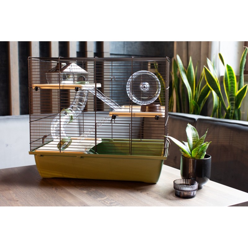 INTER-ZOO Pinky 3 Japandi - cage for rodents - 50 x 33 x 45,5cm INTER-ZOO Pinky 3 Japandi - cage for rodents - 50 x 33 x 45,5cm