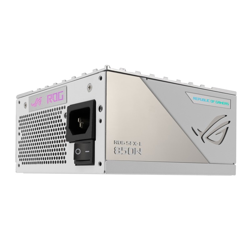 ASUS ROG Loki SFX-L 850W Platinum White power supply unit 24-pin ATX ASUS ROG Loki SFX-L 850W Platinum White power supply unit 24-pin ATX