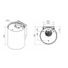 MAAN ELBA MINI WPB 431 SATIN HOOD MAAN ELBA MINI WPB 431 SATIN HOOD
