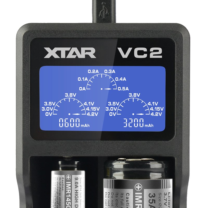 XTAR VC2 Household battery USB XTAR VC2 Household battery USB
