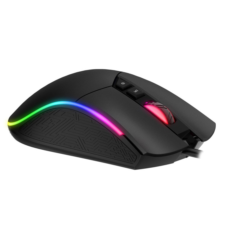Havit MS1001S - Optical right-handed gaming mouse, USB type A, black-grey Havit MS1001S - Optical right-handed gaming mouse, USB type A, black-grey